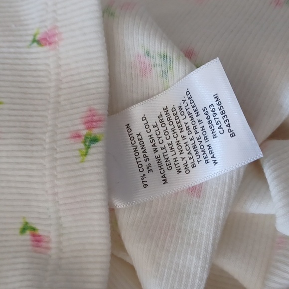 BP Strechty Camisole Pink Roses Tee Top Shirt Urban Outfitters - Picture 8 of 8